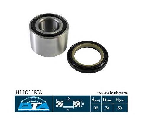 Cojinete de rueda delantero H11011BTA BTA