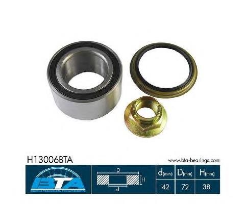 Cojinete de rueda delantero Mazda 626 3 GD