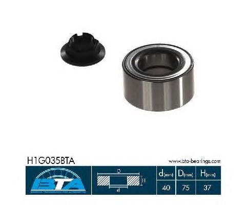 Cojinete de rueda delantero BTA H1G035BTA precio, desde 27,82 EUR