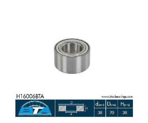 Comprar H16006BTA BTA Cojinete de rueda delantero