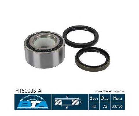 Comprar H18003BTA BTA Cojinete de rueda delantero
