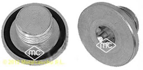 02667 Metalcaucho tapón roscado, colector de aceite