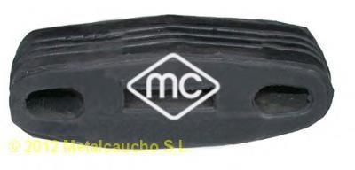 00554 Metalcaucho soporte, silenciador