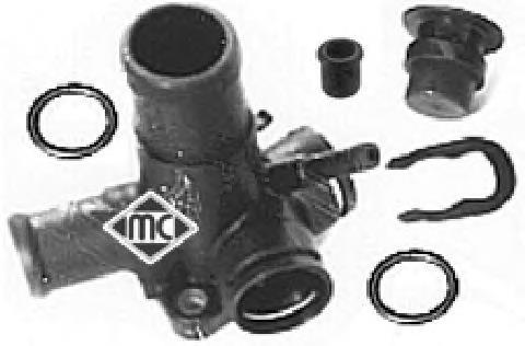 Brida del sistema de refrigeración (triple unión) 952117 Cautex