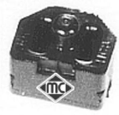 02845 Metalcaucho soporte de montaje, radiador, superior