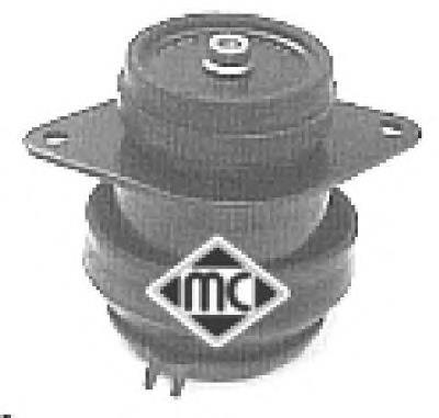 Soporte trasero derecho del motor 02686 Metalcaucho