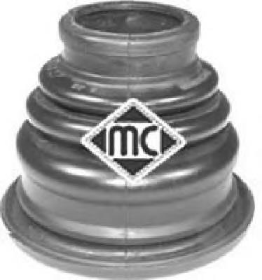 Fuelle, junta homocinética interna izquierda del semieje delantero Metalcaucho 00139