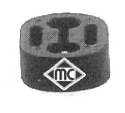 00207 Metalcaucho soporte, silenciador