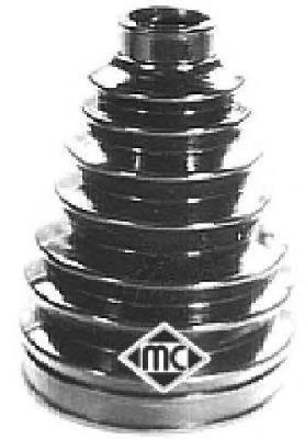 00225 Metalcaucho Fuelle transmisión delantero exterior