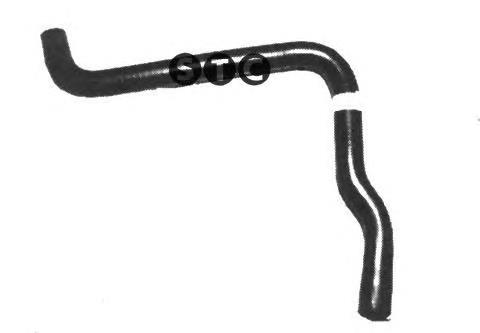 Manguera inferior del radiador 1657202061 Toyota