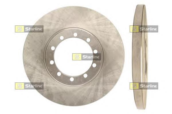 PB1711 Starline disco de freno trasero