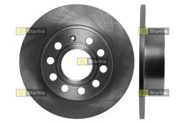 PB 1477 Starline disco de freno trasero