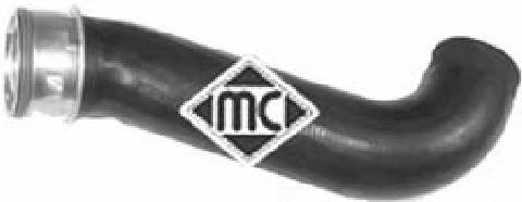 09070 Metalcaucho tubo flexible de aire de sobrealimentación inferior