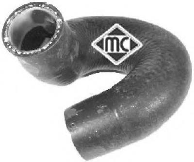 08968 Metalcaucho Manguera superior del radiador