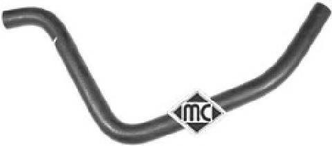 09018 Metalcaucho tubería de radiador, tuberia flexible calefacción, inferior
