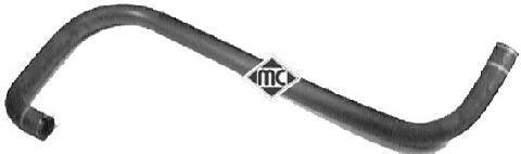 08487 Metalcaucho tubería de radiador, tuberia flexible calefacción, inferior