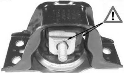 Soporte de motor derecho 021291 Cautex