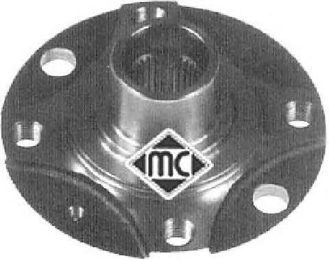 90005 Metalcaucho Cubo delantero