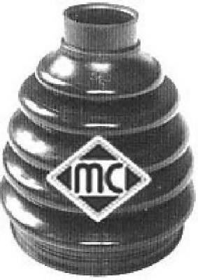 Fuelle semieje delantero exterior Metalcaucho 01155