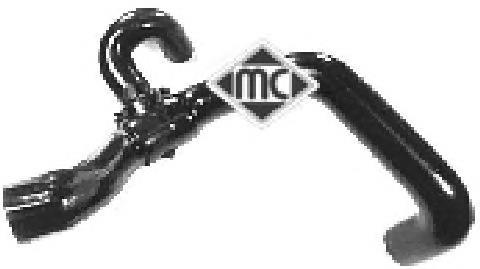 Comprar 08357 Metalcaucho Manguera inferior del radiador