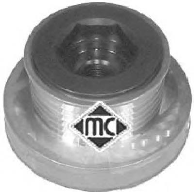 04948 Metalcaucho Rueda libre alternador 