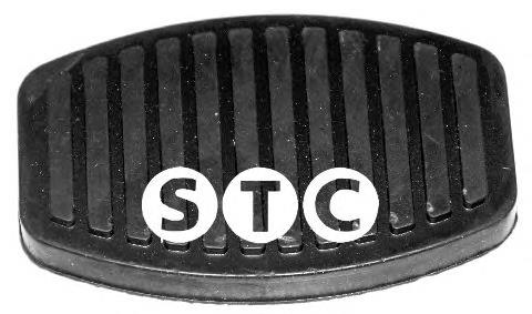 T400413 STC revestimiento del pedal, pedal de embrague