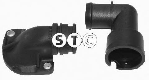 T403667 STC brida del sistema de refrigeración (triple)