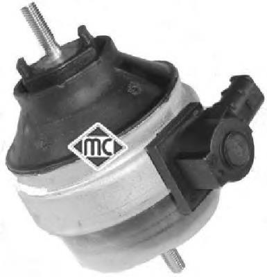 Soporte elástico, suspensión del motor, Izquierda / Derecha Metalcaucho 05357