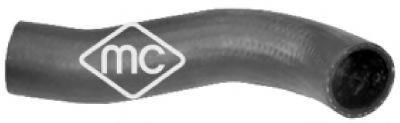 09565 Metalcaucho tubo flexible de aire de sobrealimentación inferior