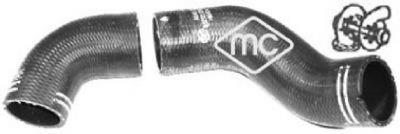 09443 Metalcaucho tubo flexible de aire de sobrealimentación inferior