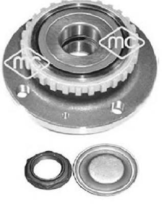 Cubo de rueda trasero 90109 Metalcaucho