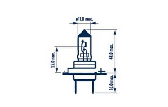 Bombilla halógena 62261SBP Osram