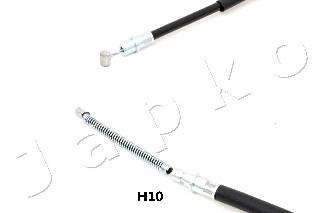 131H10 Japko cable de freno de mano trasero izquierdo