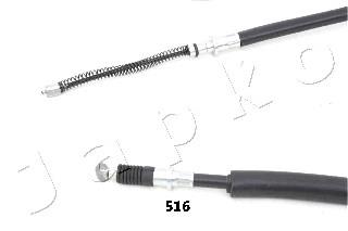 131516 Japko cable de freno de mano trasero derecho