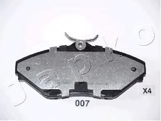 Pastillas de freno PA007AF Japan Parts