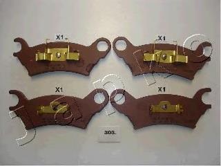 HBY53328Z Mazda Pastillas delanteras