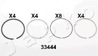 Juego de anillos de pistón para 1 cilindro, STD Suzuki 1214082X50 precio, desde 14,36 EUR