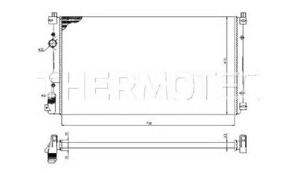 Comprar D7R010TT Thermotec Radiador de auto