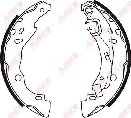 Zapatas de freno de tambor traseras ABE C0R023ABE precio, desde 28,47 EUR