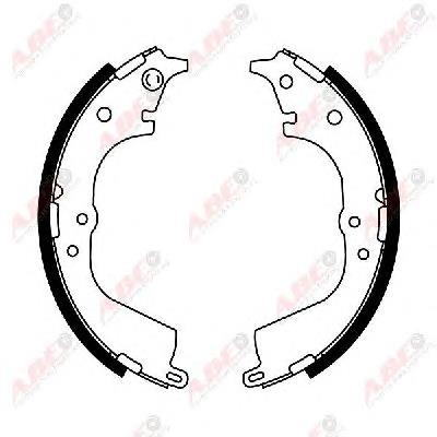 Zapatas de freno de tambor traseras ABE C02072ABE precio, desde 45,96 EUR