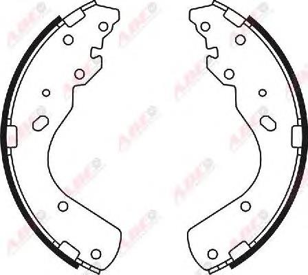 Zapatas de freno de tambor traseras ABE C03044ABE precio, desde 57,43 EUR