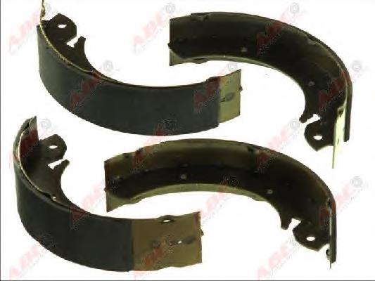 Zapatas de freno traseras ABE C00502ABE