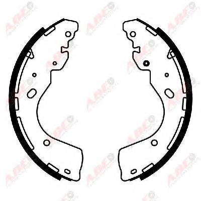 Zapatas de freno de tambor traseras ABE C01060ABE precio, desde 51,71 EUR