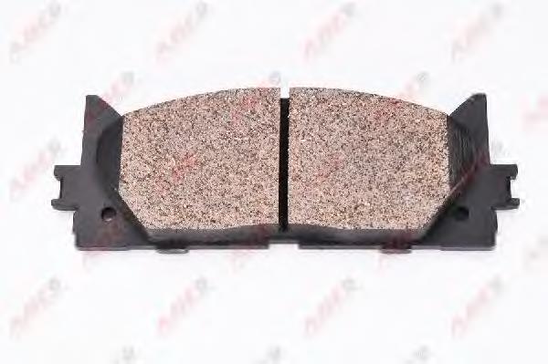 Pastillas de freno delanteras ABE C12120ABE