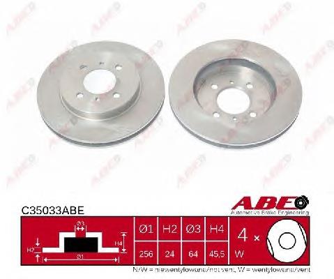 Comprar C35033ABE ABE Freno de disco delantero
