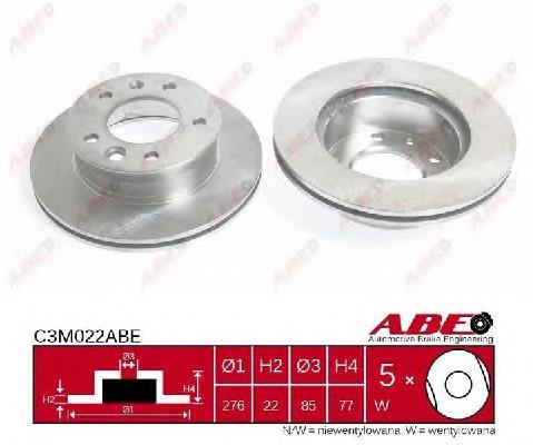 Frenos delanteros ABE C3M022ABE precio, desde 41,45 EUR