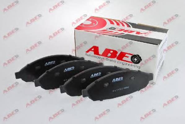 Pastillas de freno delanteras ABE C1Y027ABE