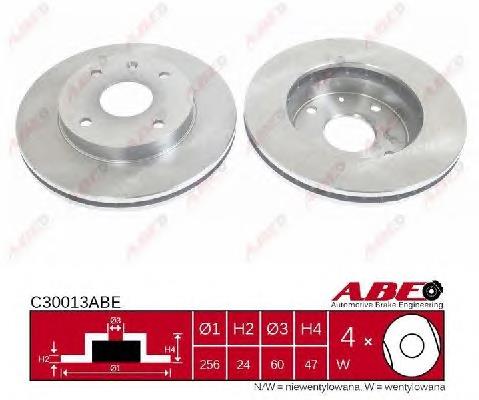 Comprar C30013ABE ABE Freno de disco delantero