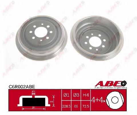 Comprar C6R002ABE ABE Tambor de freno trasero