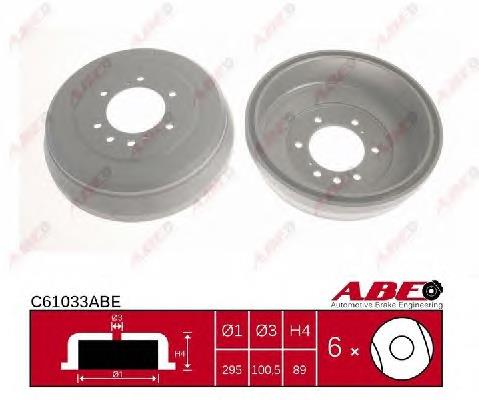 Comprar C61033ABE ABE Tambor de freno trasero